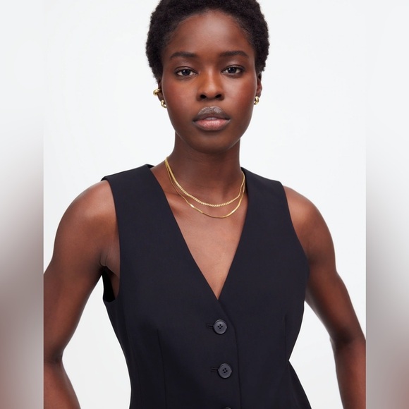 Madewell Cutaway Long Vest - Picture 4 of 4